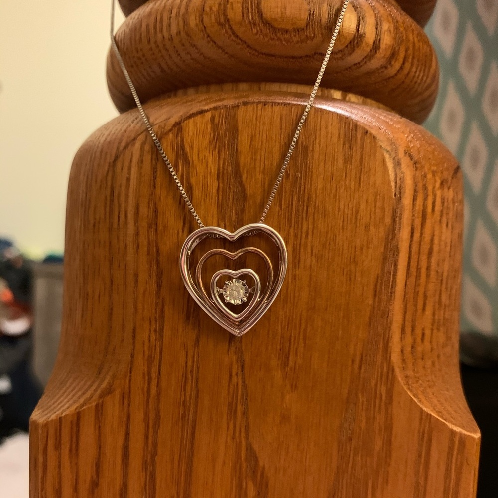 Diamond Heart Necklace